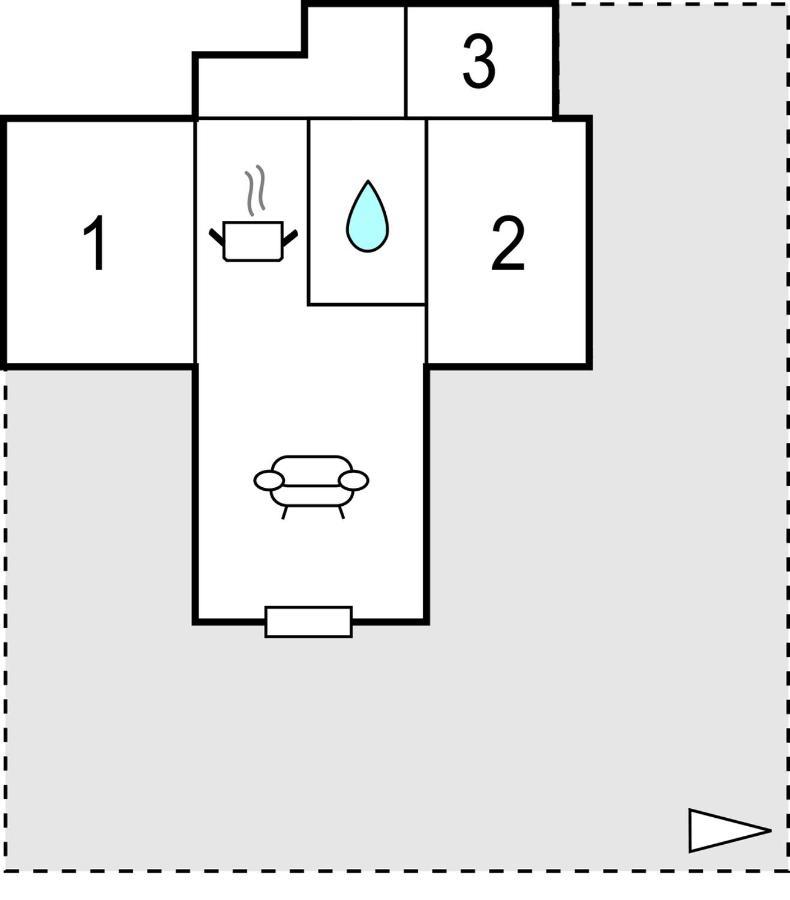 Nice Home In Ringkobing With Kitchen Søndervig エクステリア 写真